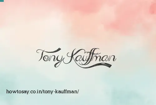 Tony Kauffman