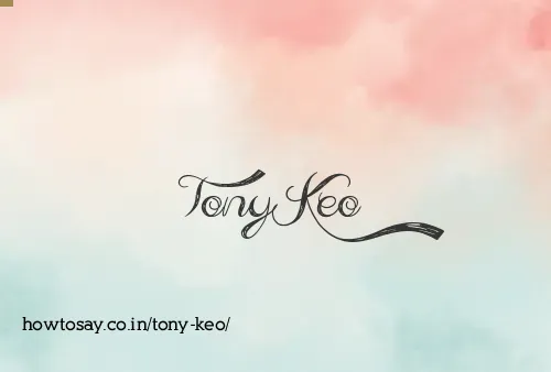 Tony Keo