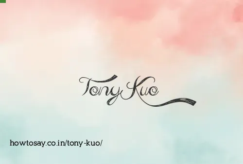 Tony Kuo