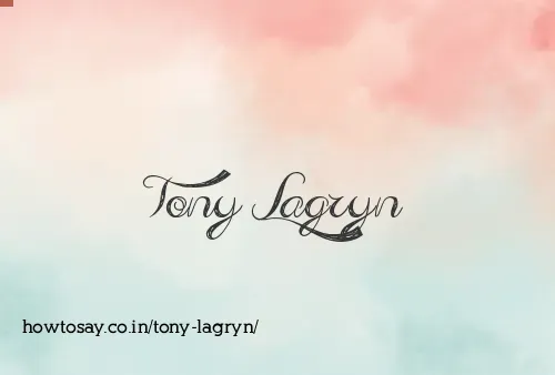 Tony Lagryn
