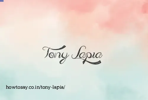 Tony Lapia