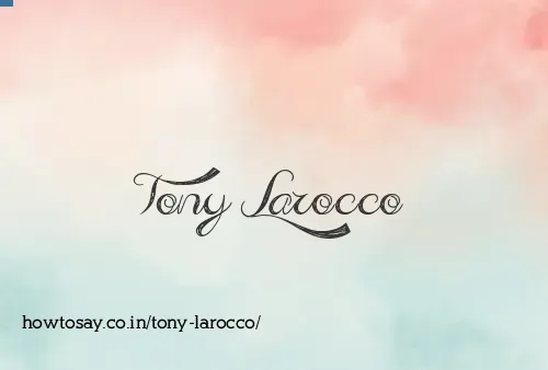 Tony Larocco