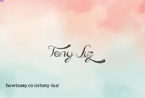Tony Luz