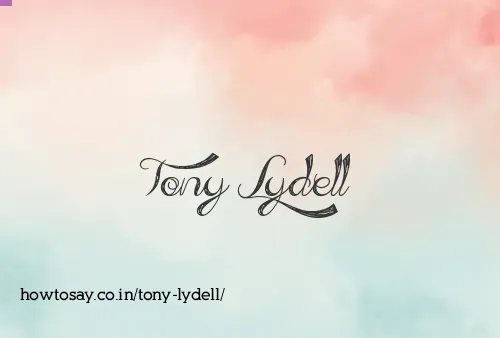 Tony Lydell