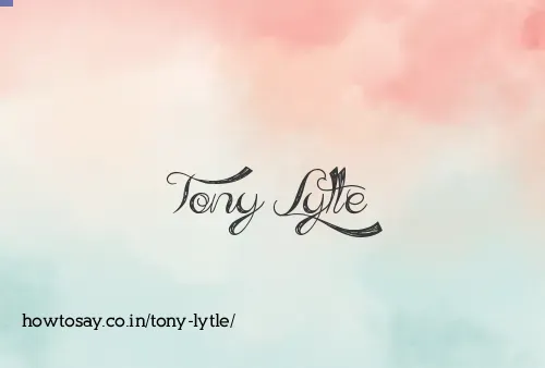 Tony Lytle
