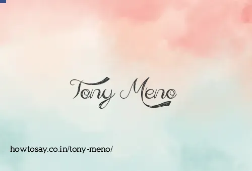 Tony Meno