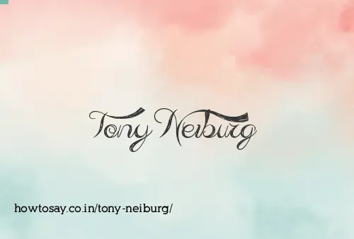Tony Neiburg