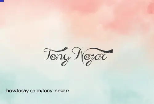 Tony Nozar