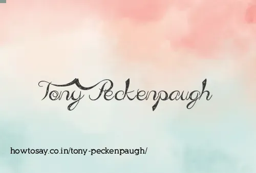 Tony Peckenpaugh