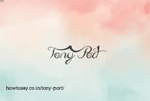 Tony Port