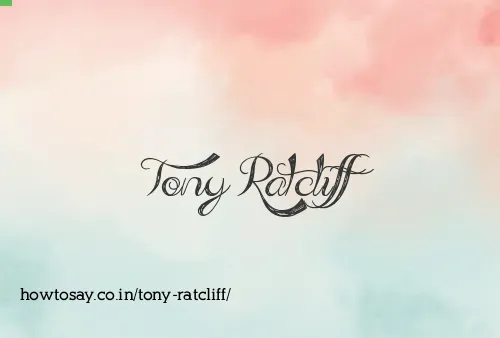 Tony Ratcliff