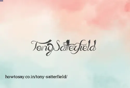 Tony Satterfield