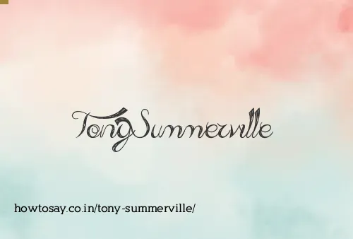 Tony Summerville