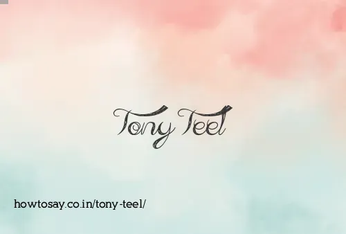 Tony Teel