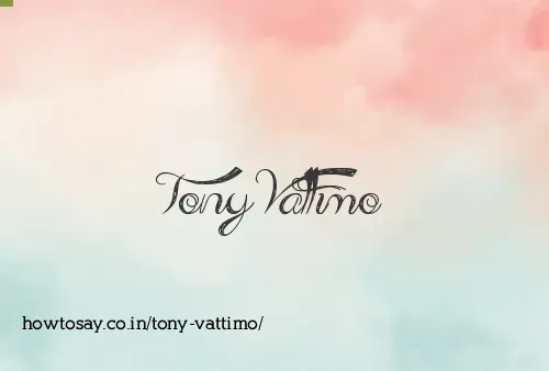 Tony Vattimo