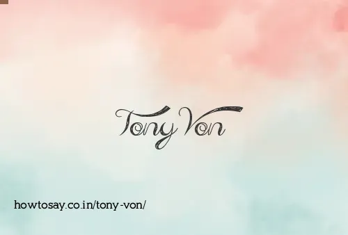 Tony Von