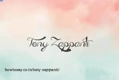 Tony Zappanti