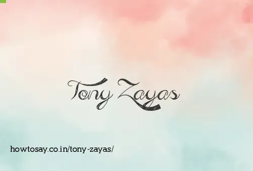 Tony Zayas