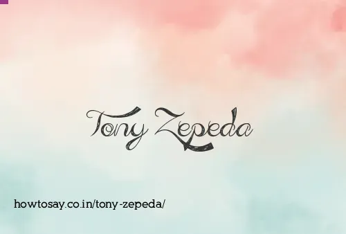 Tony Zepeda