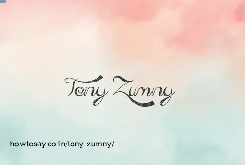 Tony Zumny