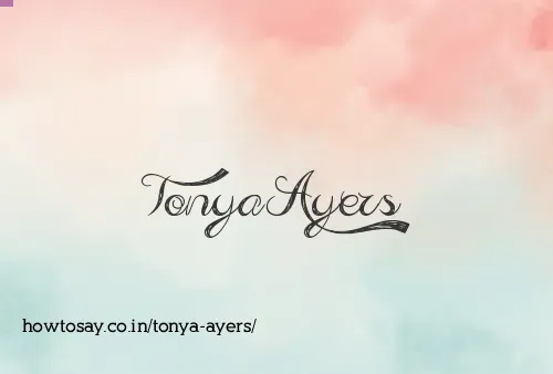 Tonya Ayers