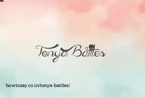 Tonya Battles