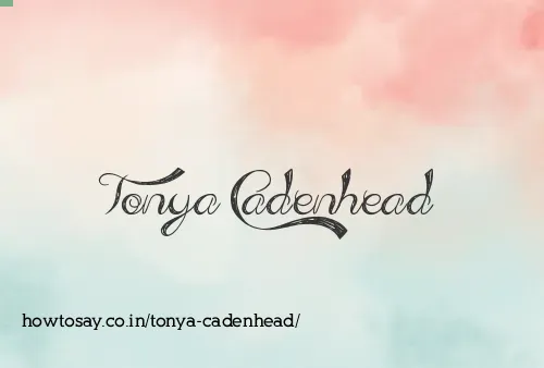 Tonya Cadenhead