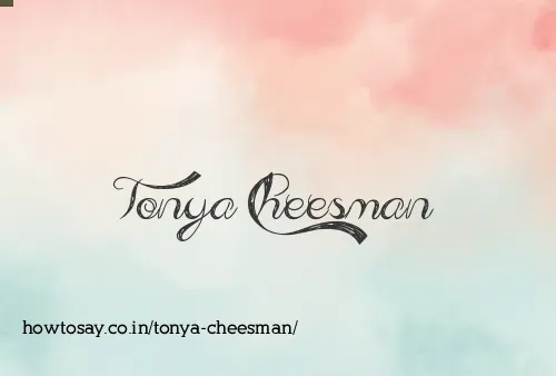 Tonya Cheesman