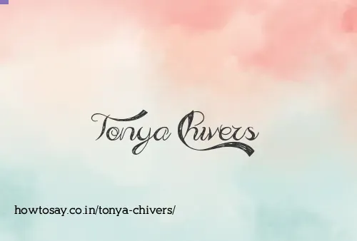 Tonya Chivers