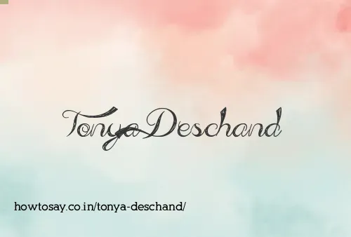 Tonya Deschand