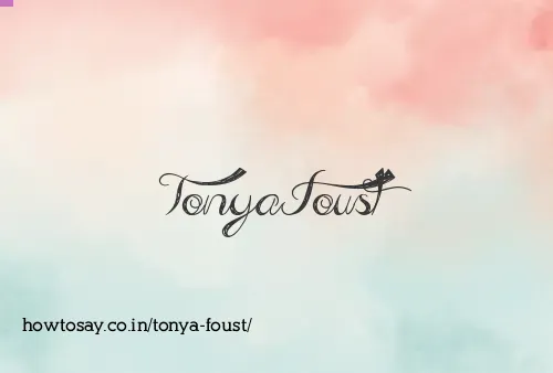 Tonya Foust