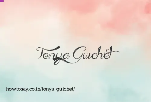 Tonya Guichet
