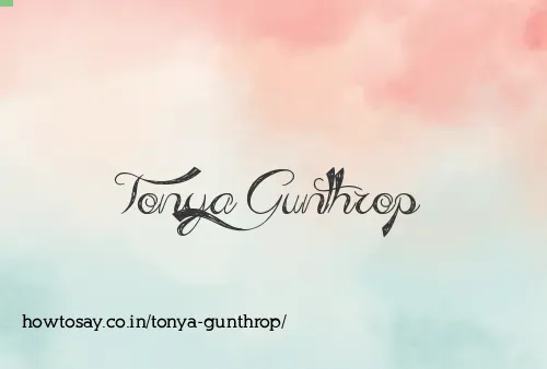 Tonya Gunthrop