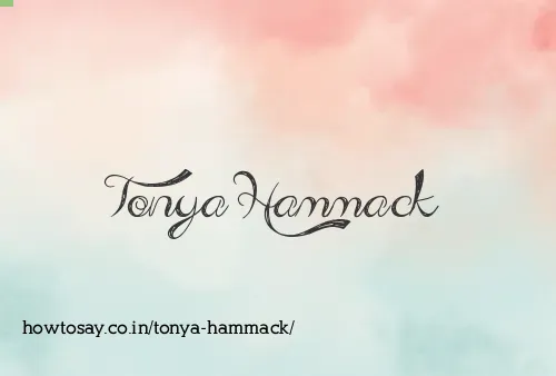 Tonya Hammack
