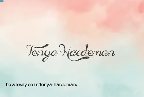 Tonya Hardeman