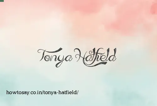 Tonya Hatfield
