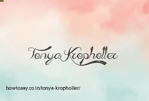 Tonya Kropholler