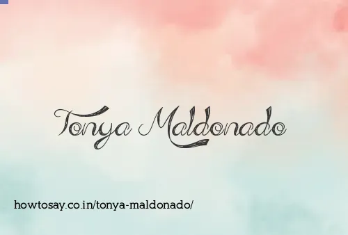 Tonya Maldonado