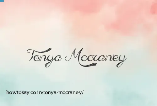 Tonya Mccraney