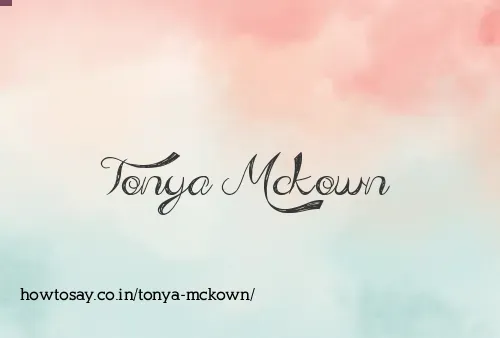 Tonya Mckown