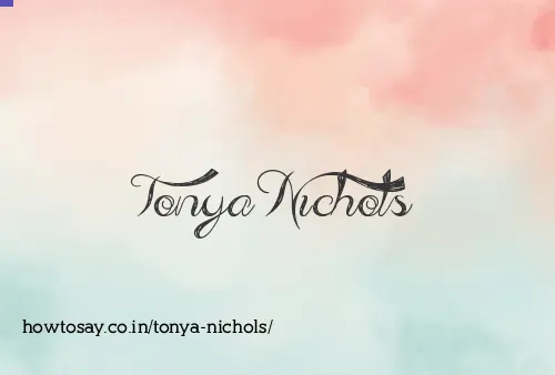 Tonya Nichols