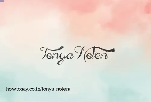 Tonya Nolen