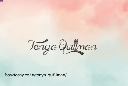Tonya Quillman