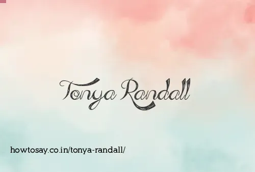 Tonya Randall