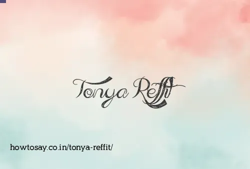 Tonya Reffit