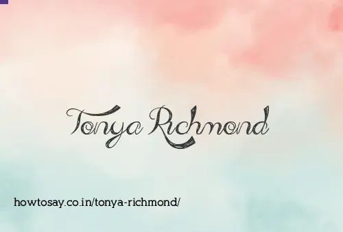 Tonya Richmond