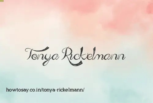 Tonya Rickelmann