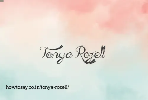 Tonya Rozell