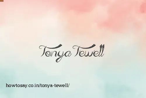 Tonya Tewell