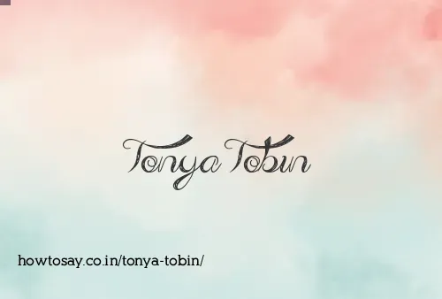 Tonya Tobin
